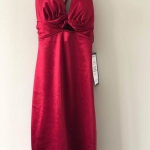 COPY - Red mini cocktail dress holiday valentine Sz S